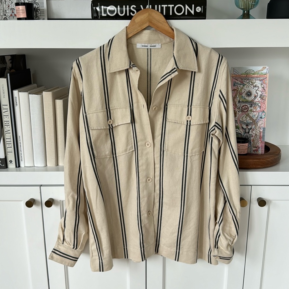 Cargo stripe shirt SAMOE SAMOE XS LULLA SHIRT